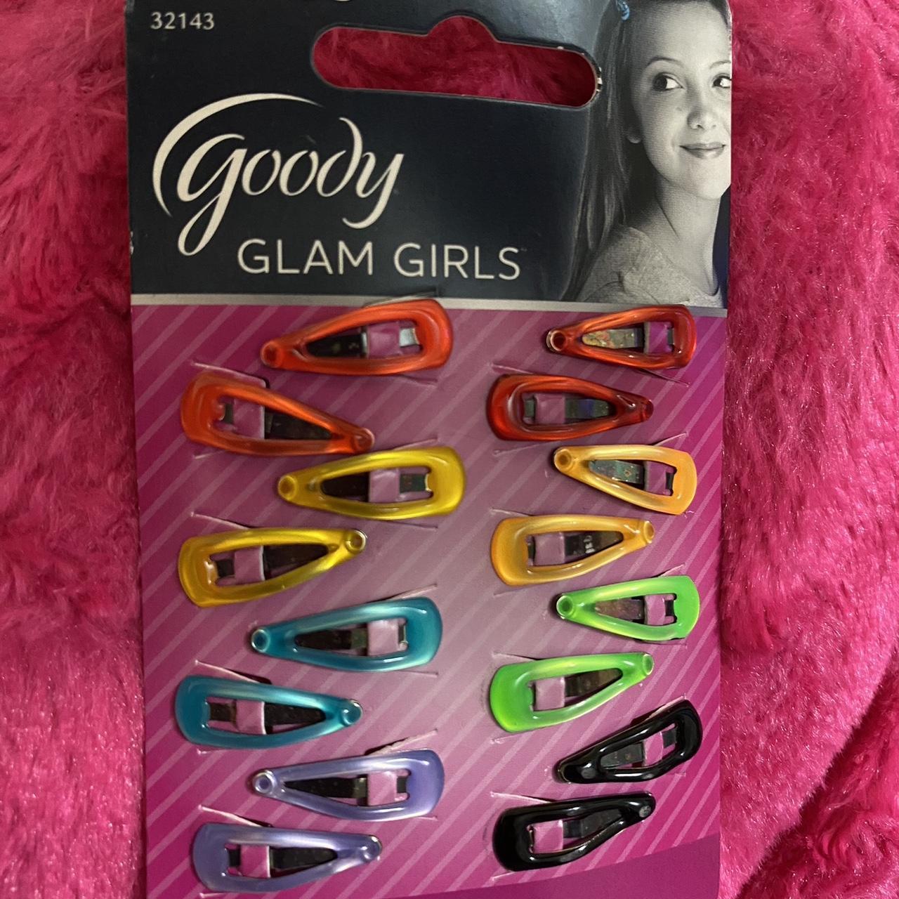 Goody 16 Ct Mini Snap Clips Barrettes 3/4" Long New - Depop