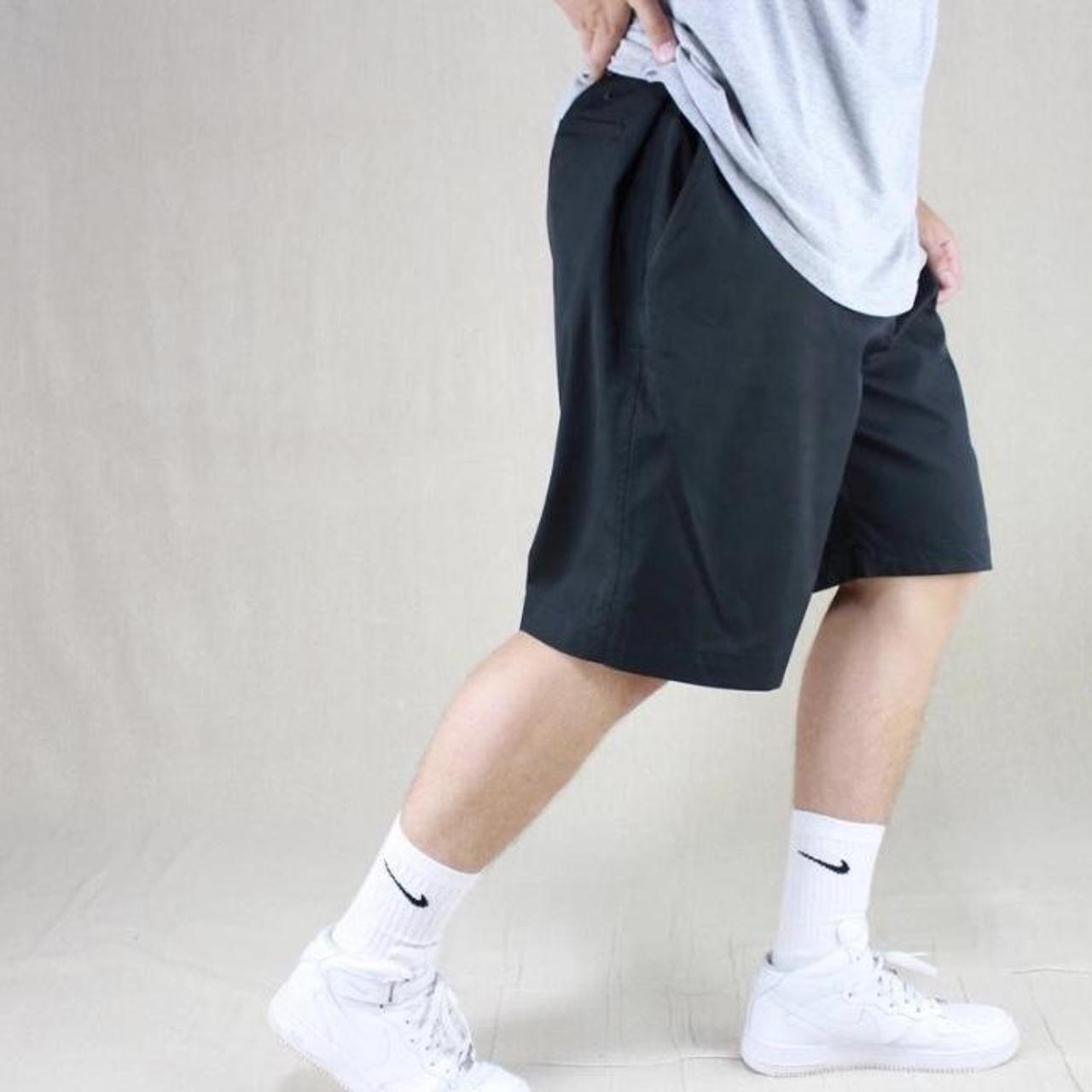 mens black nike golf shorts