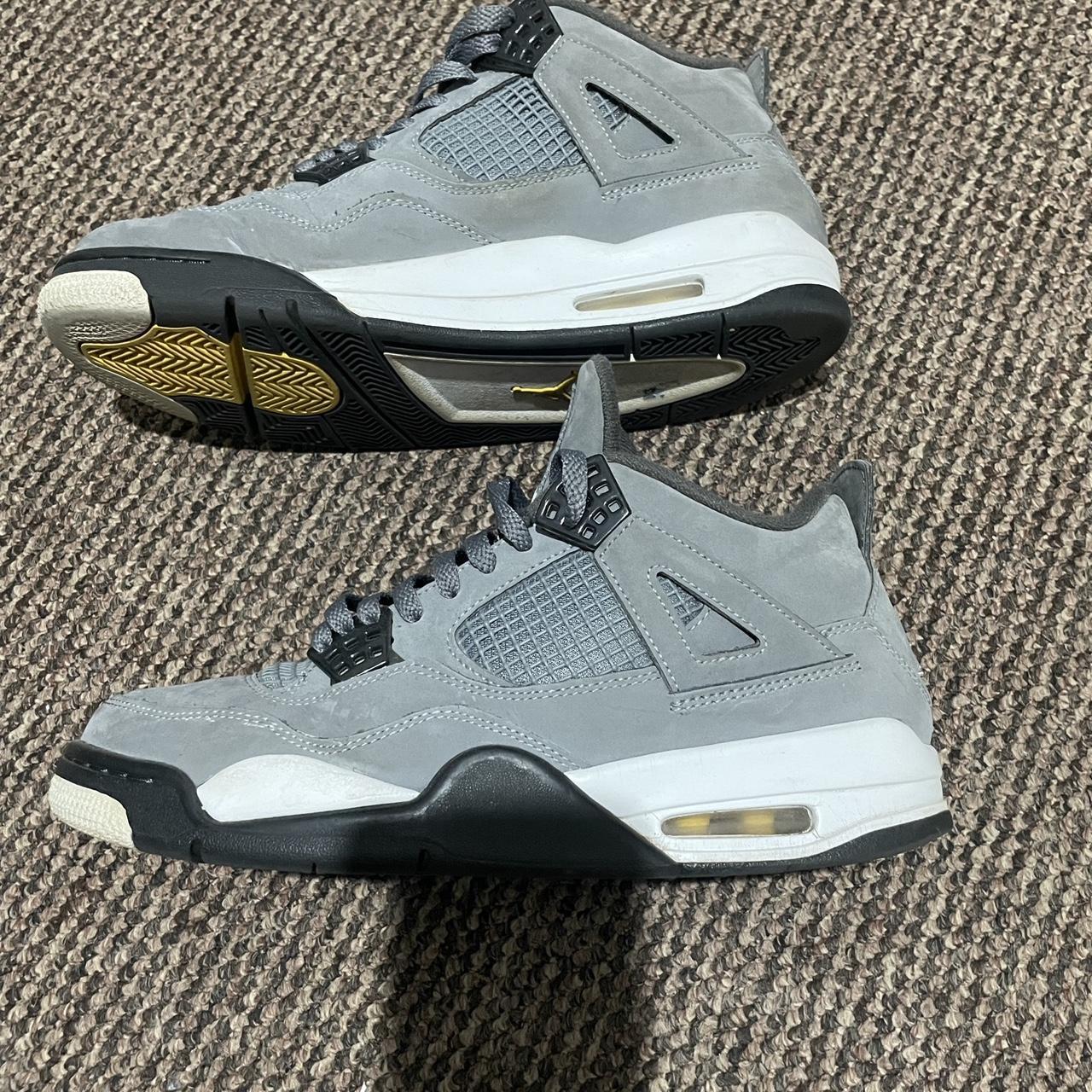 Men’s Air Jordan 4 Retro Cool Grey - UK size... - Depop