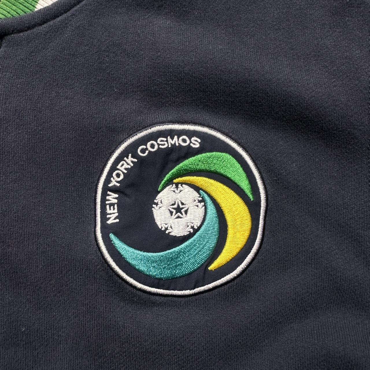 【超特価】 Umbro New York Cosmos jacket. Navy blue and green | Depop ウェア