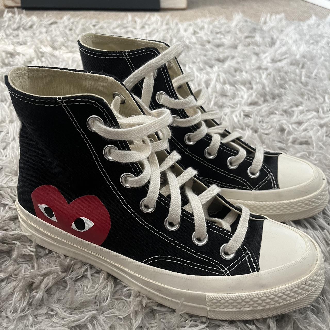 Black converse womens size 4 best sale