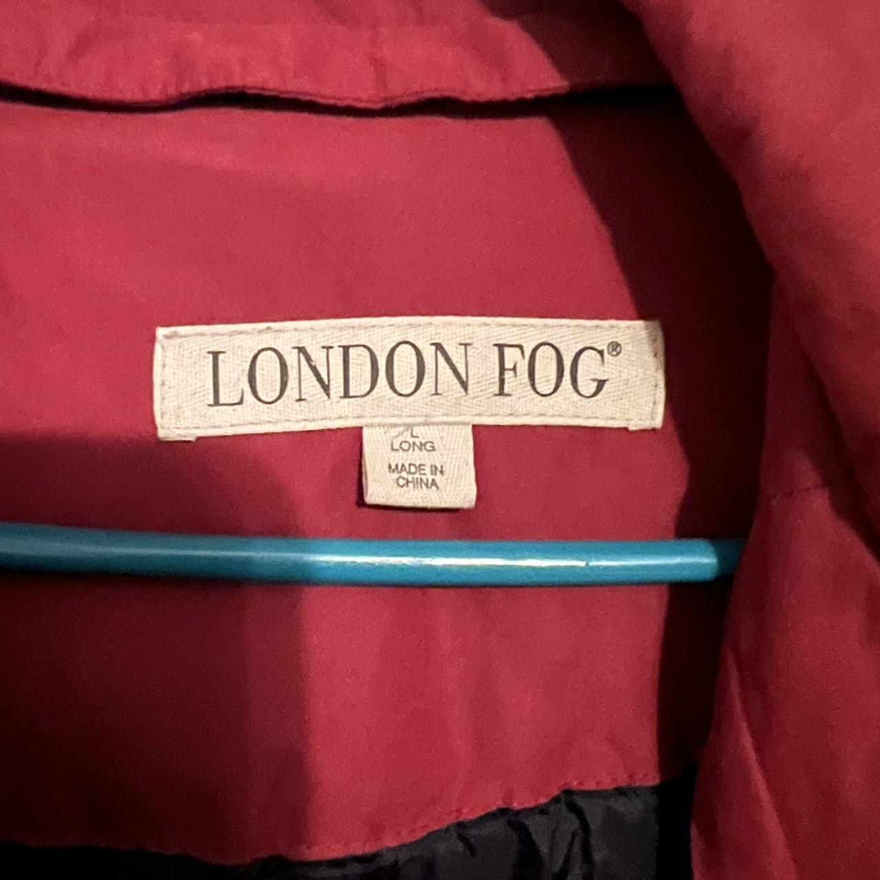 London Fog Men's Navy and Red Jacket (3)