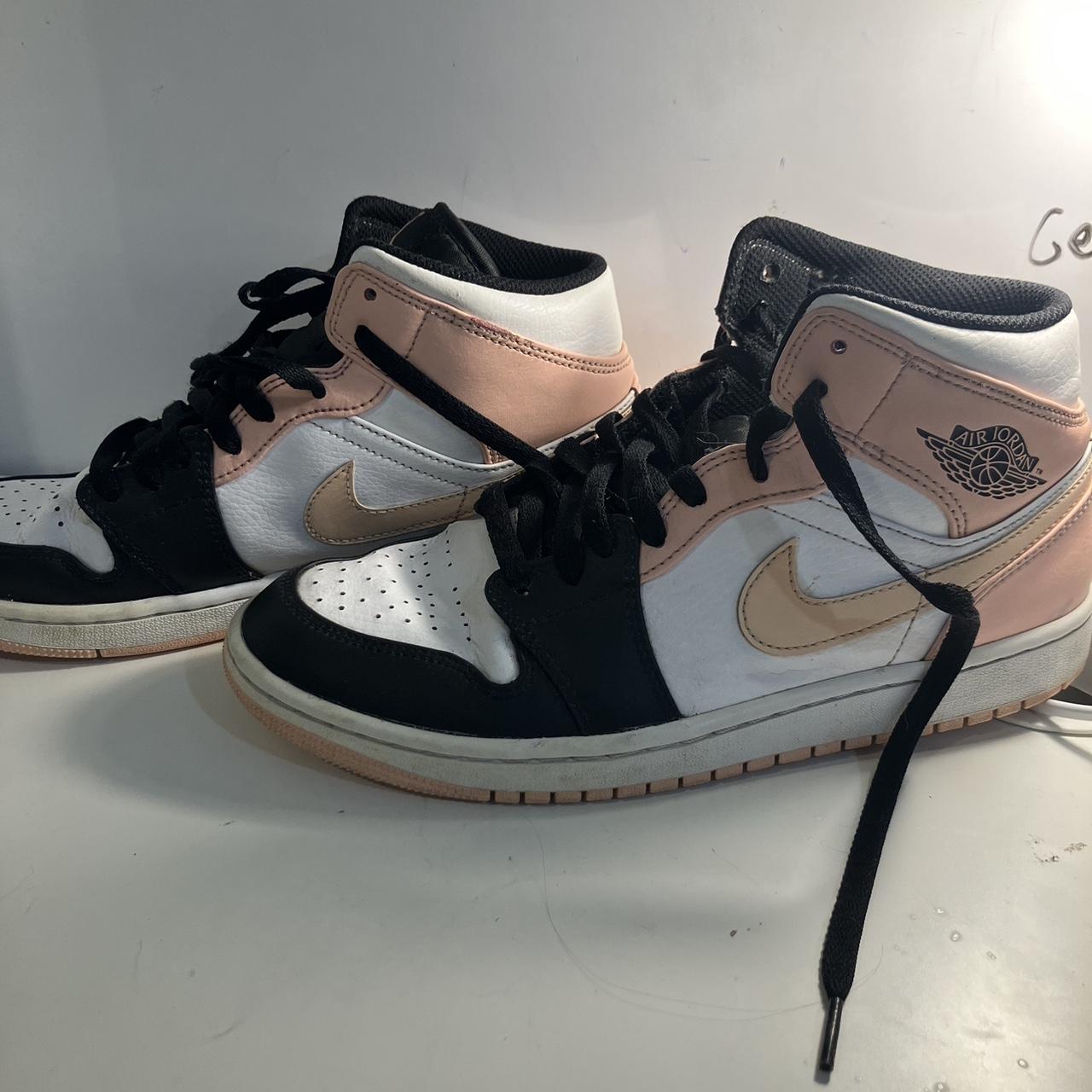 - apricot Jordan 1s - uk size 7.5 - decent condition... - Depop