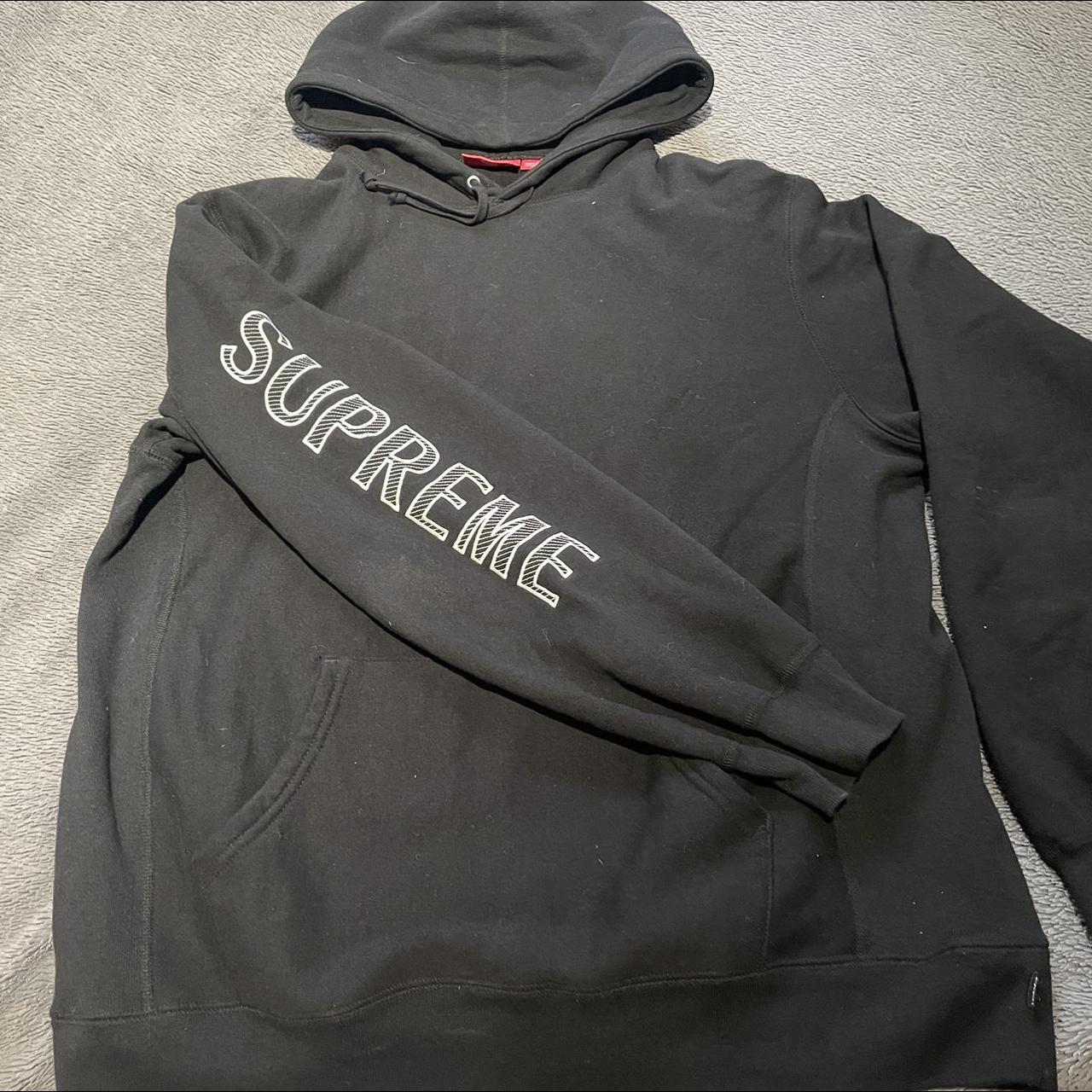 Supreme X Louis Vuitton box logo hoodie Dm for - Depop