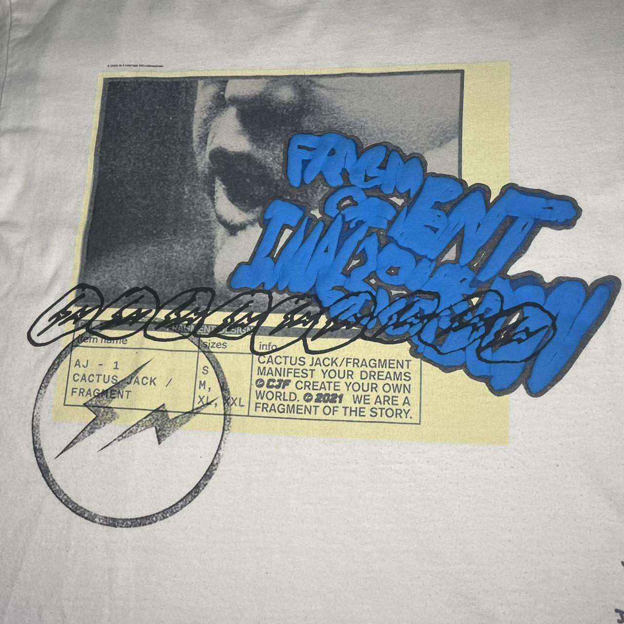 Travis Scott Cactus Jack For Fragment Manifest | Depop
