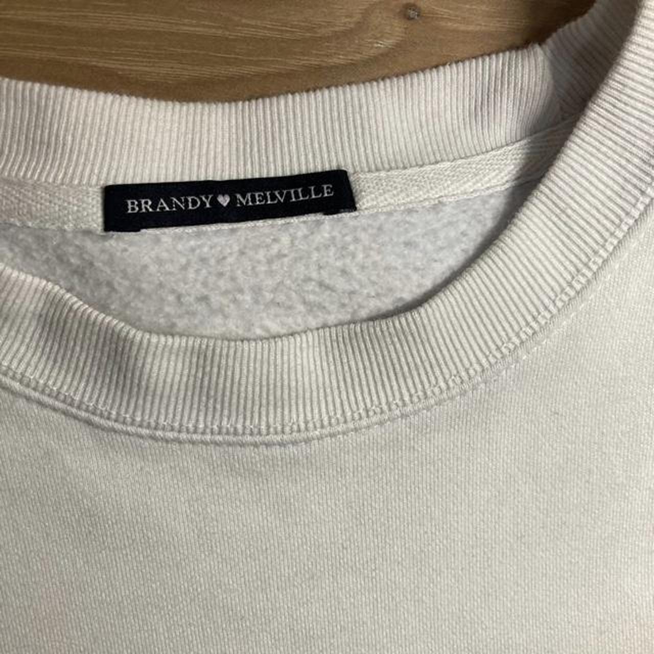 brandy melville bay area erica crewneck has... Depop