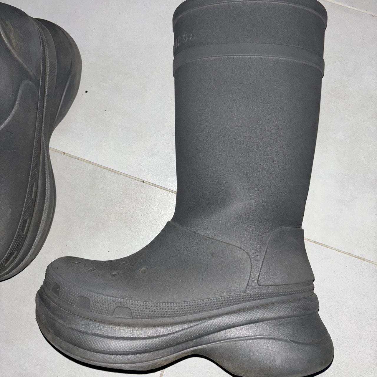 Balenciaga x Crocs gray with