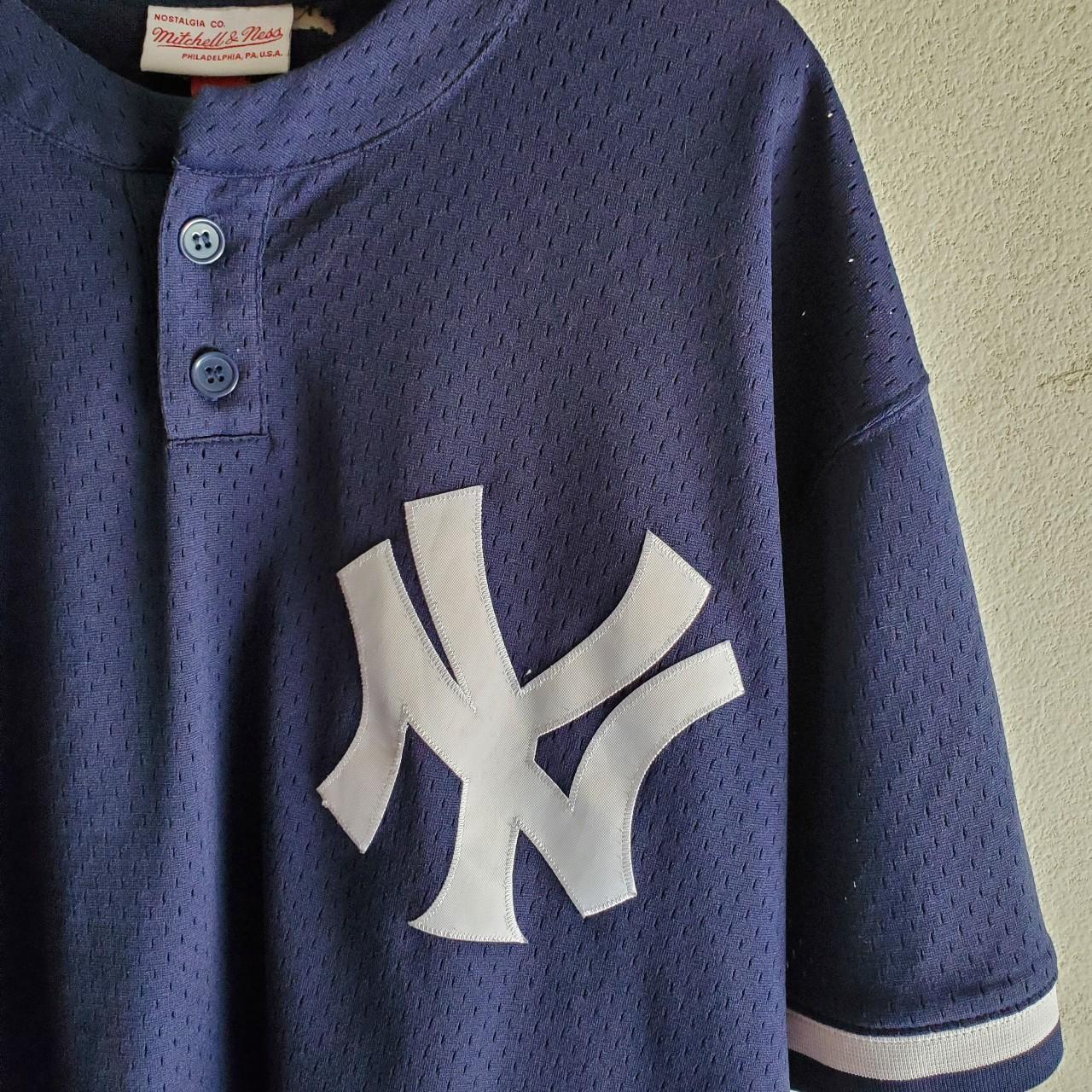 Men's New York Yankees Mariano Rivera Mitchell & Ness White/Navy
