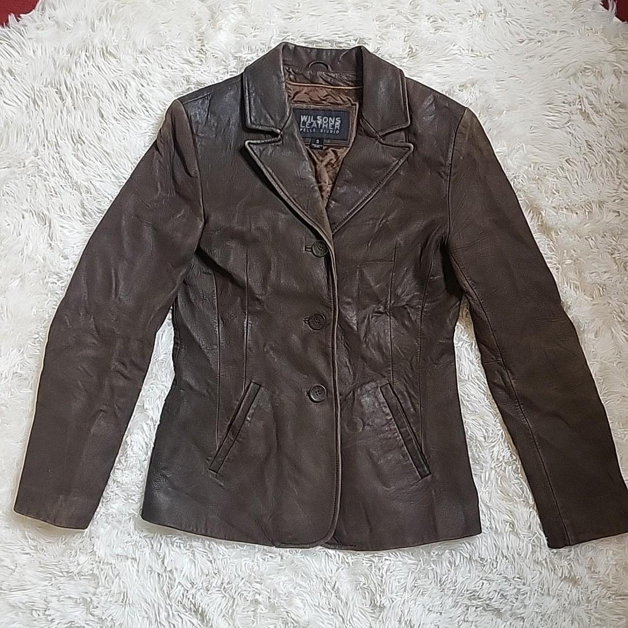 Acne Studios - Leather jacket - Brown