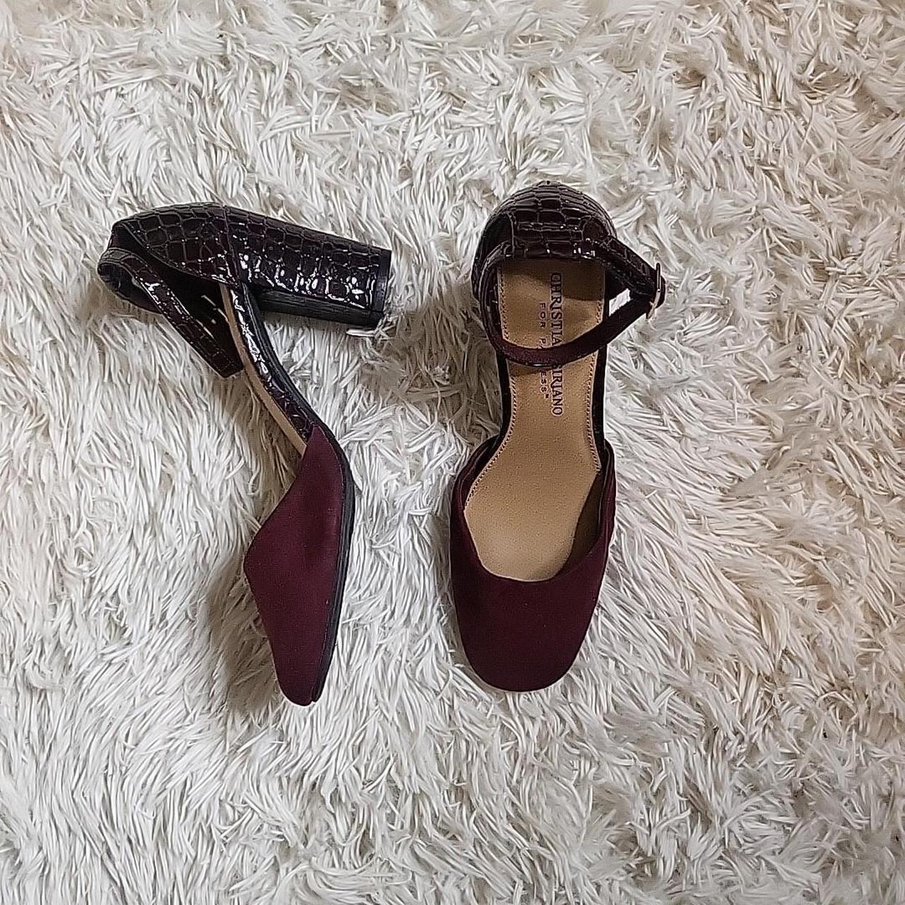 Payless Shoesource Women s Pumps Burgundy US 5.5