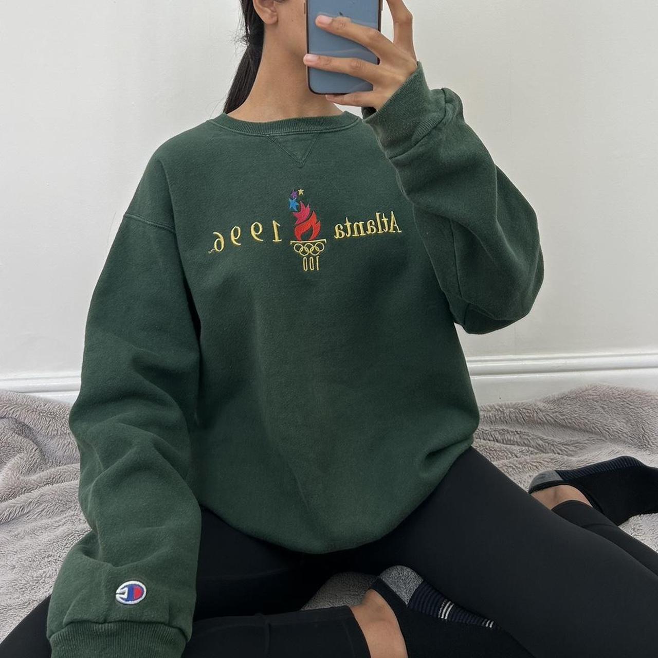 Champion discount green sweater