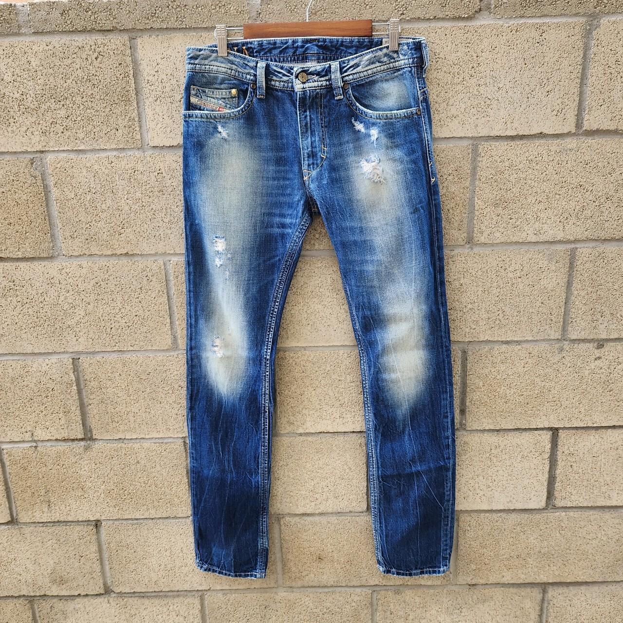 Diesel Men's Blue Jeans Depop