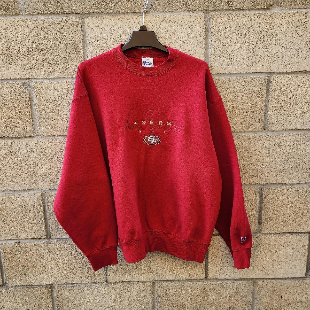 Pro Layer Vintage San Francisco 49ers Pullover - Depop