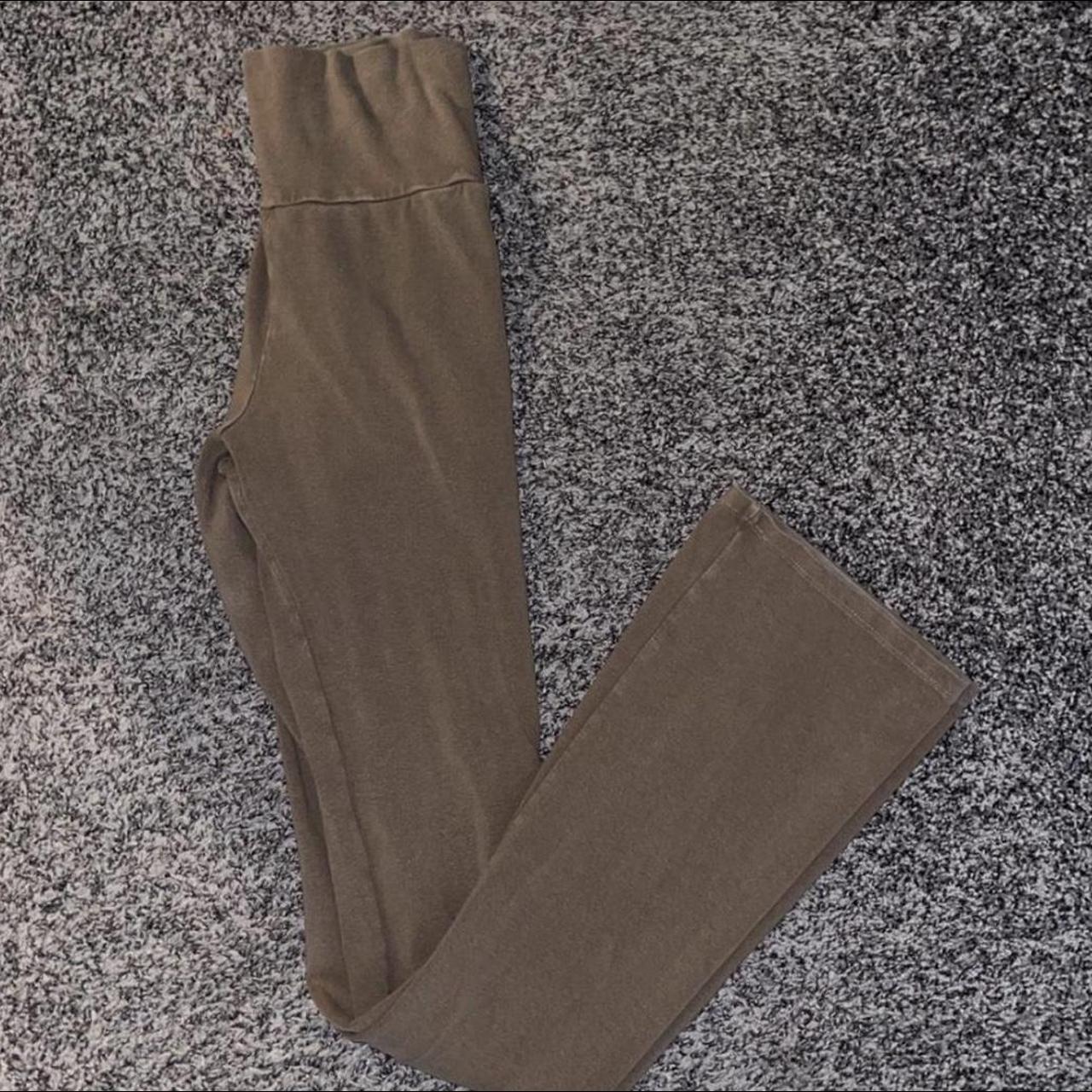 Brandy Melville Women's Brown Croptop Depop