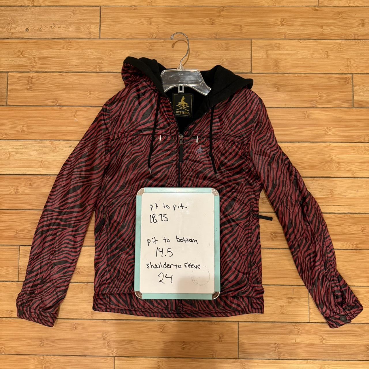 Hysteric Glamour red and black zebra print | Depop