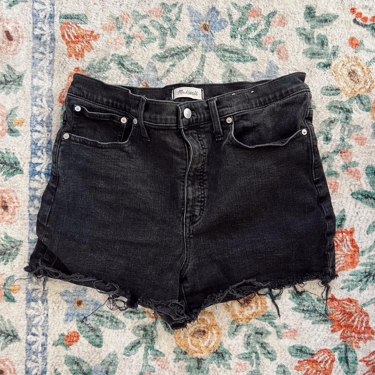 madewell high rise shorts