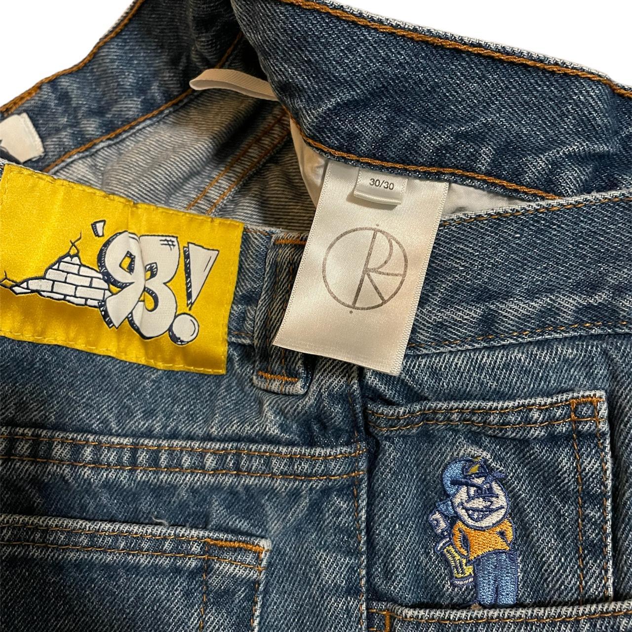 DARK BLUE POLAR ‘93 DENIM// Size 30x30 okay... - Depop