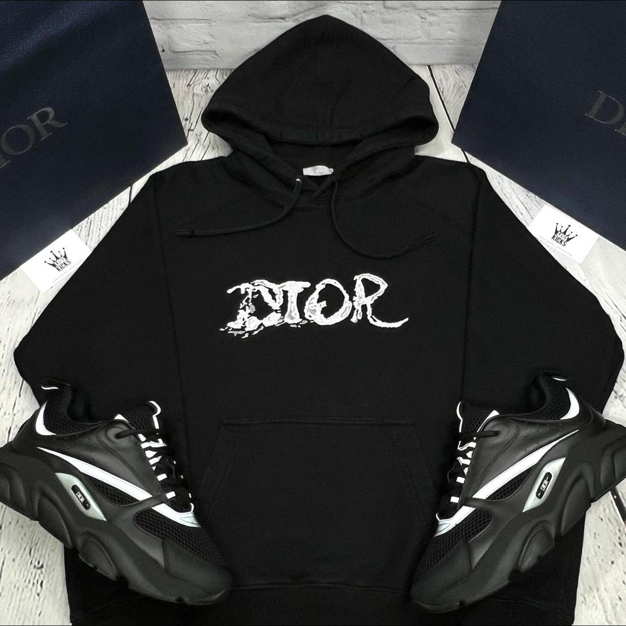 Men’s Dior Hoodie black Christian Dior CRAZY RARE... Depop