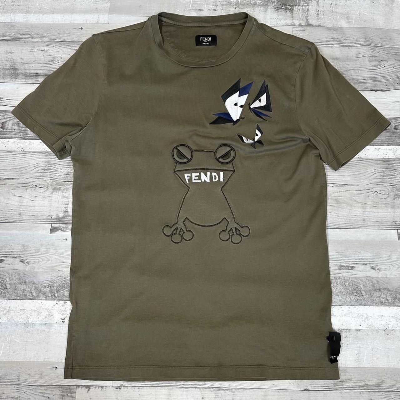 Fendi frog 2025 t shirt