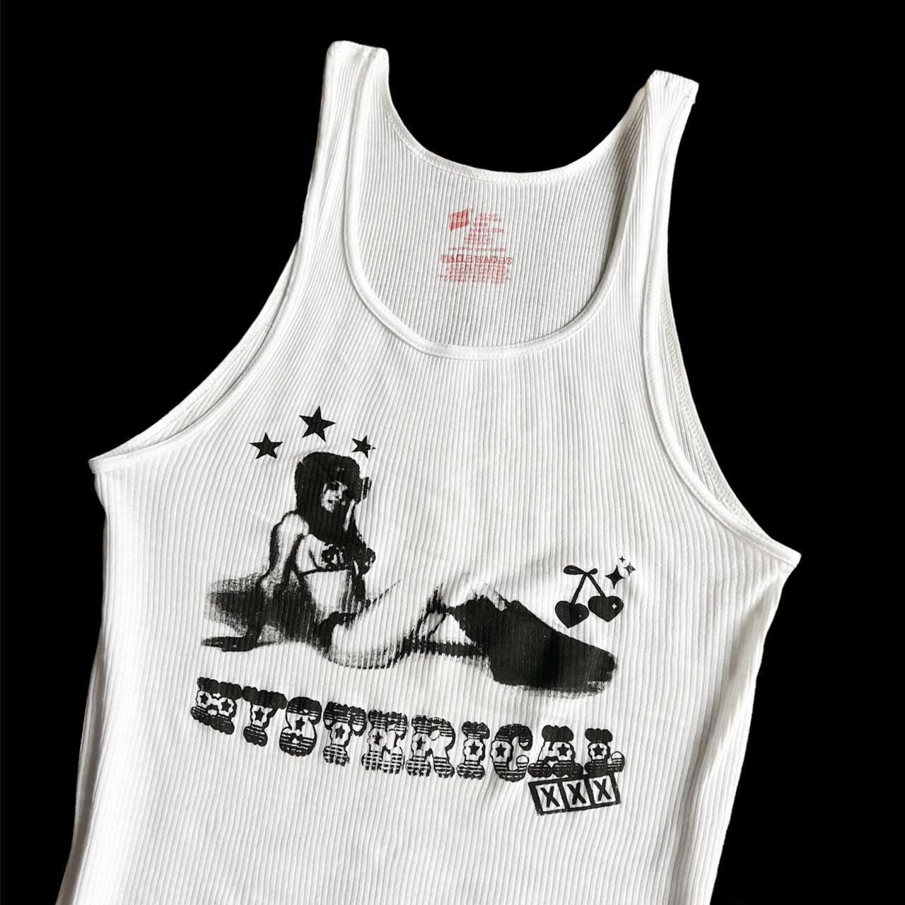 Hysteric Glamour Women's Black and White Vest (2)