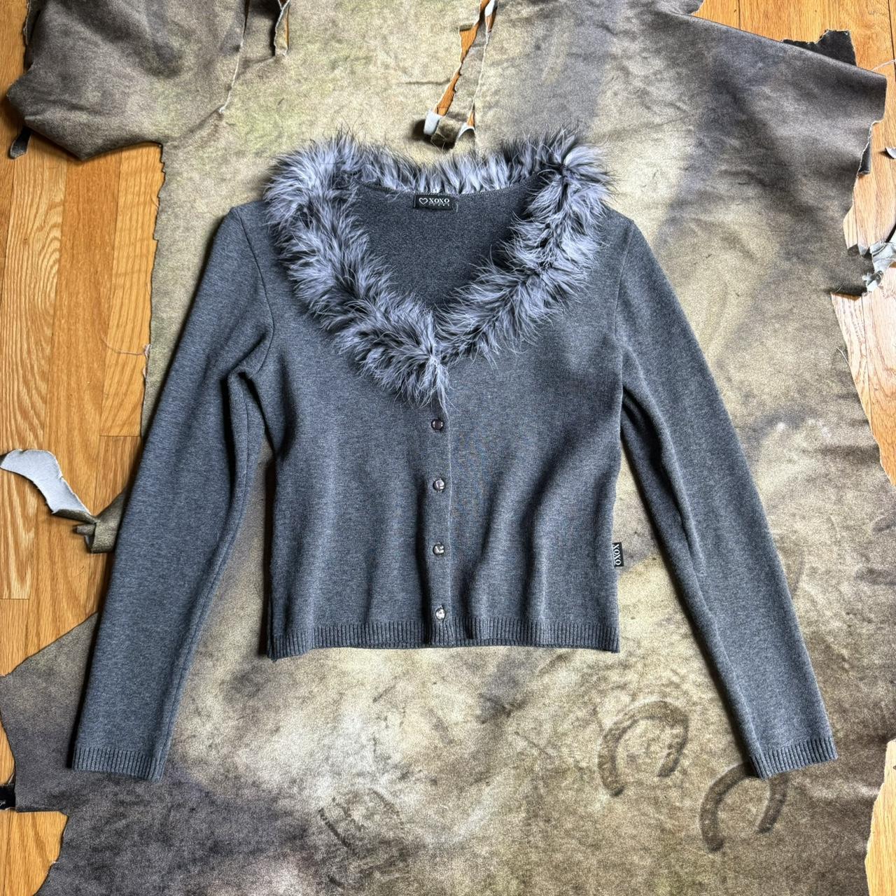 Marabou cardigan outlet