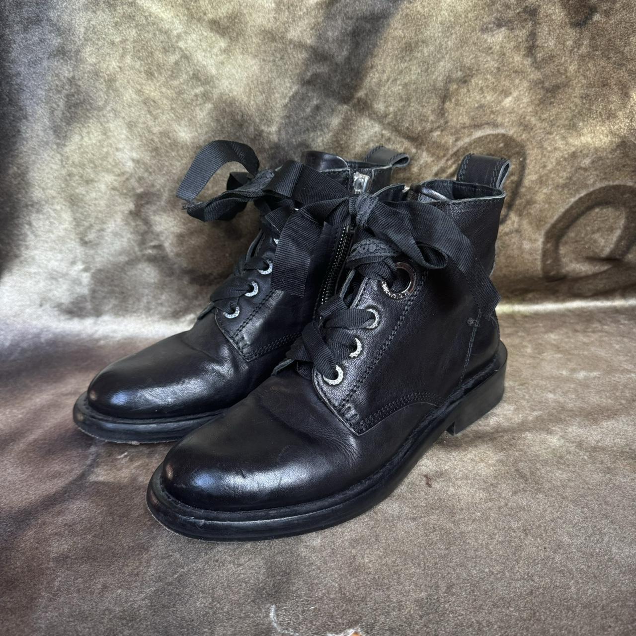 Goth grunge doll boots by zadig and voltaire Paris Depop