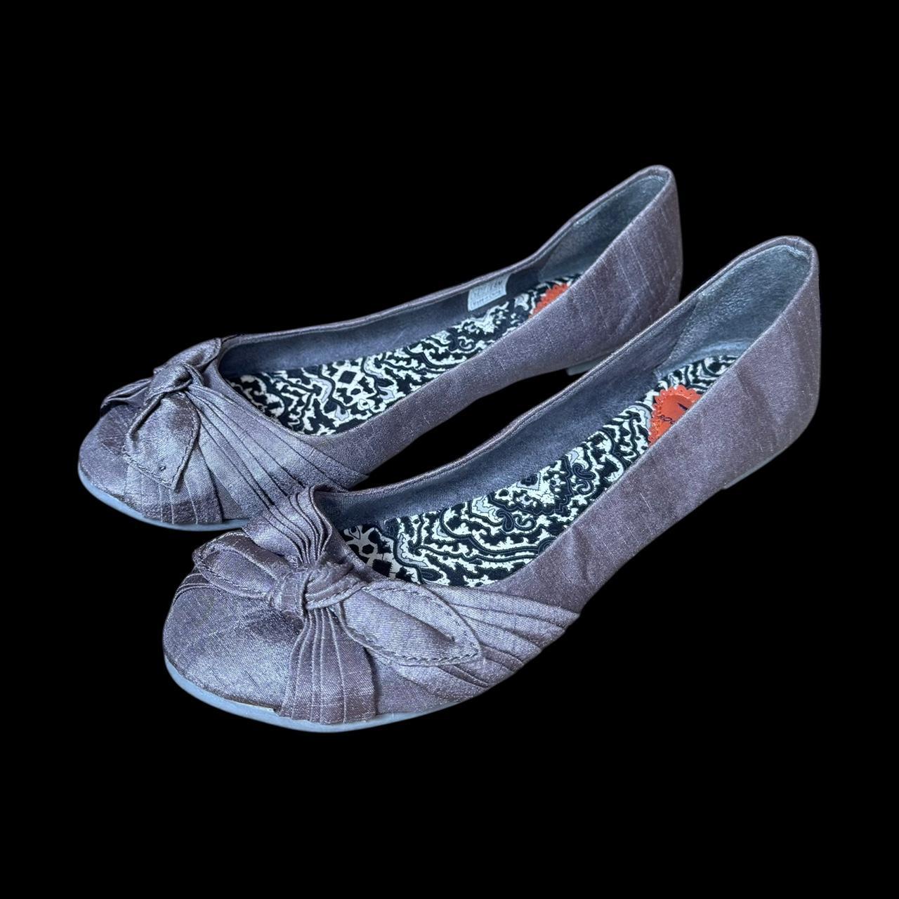 2010s Rocket Dog Silver Lavender Twee Ballet Depop