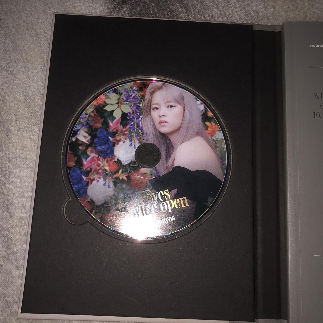 Twice eyes wide open album Includes Jeongyeon cd,… - Depop