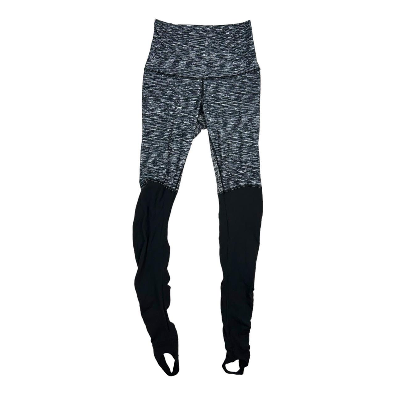 Lululemon Size 4 Wunder Under Herringbone Stirrup... Depop