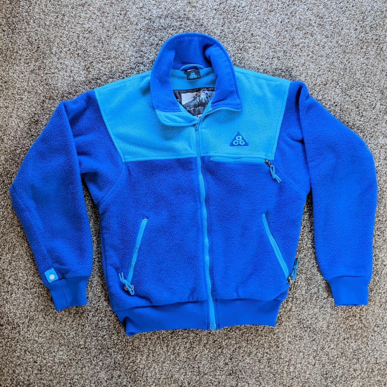 Nike ACG Men's Blue Jacket | Depop