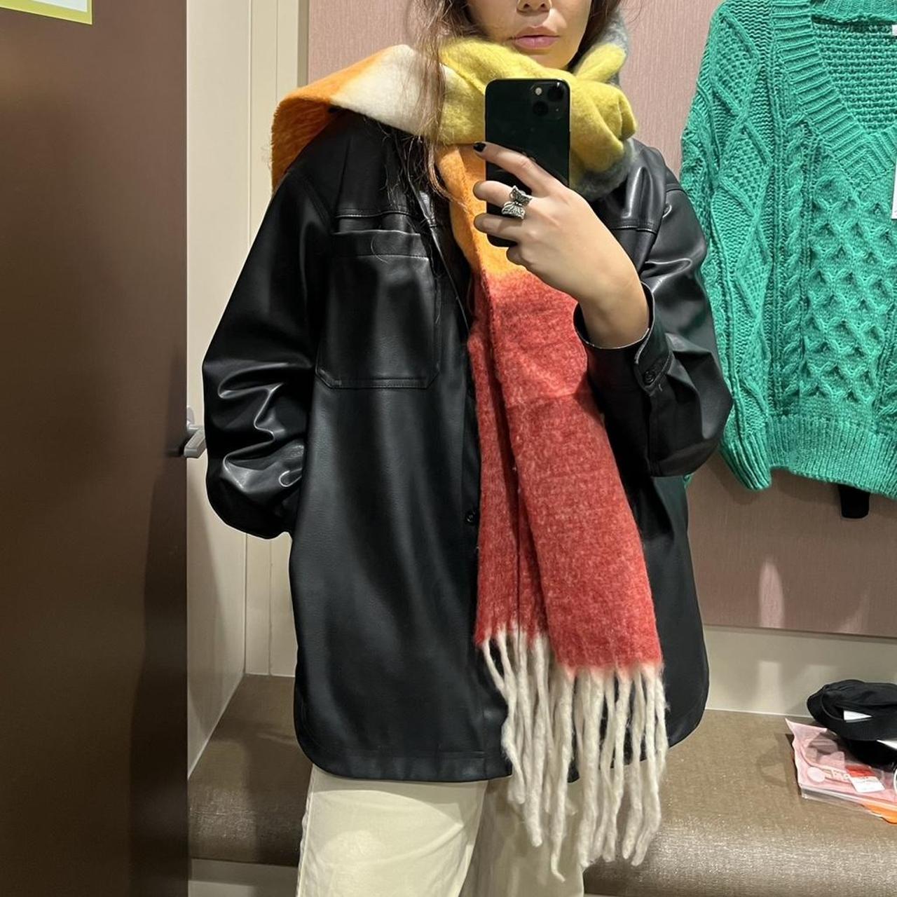 scarf from TK MAXX giving acne vibes but... Depop