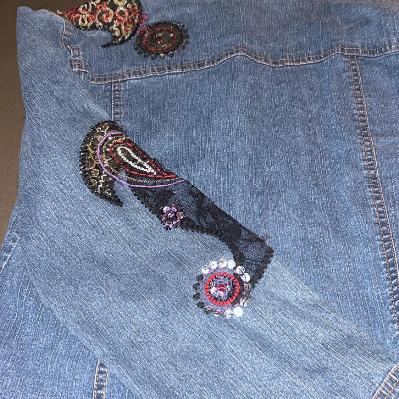 Ruby Rd. Women's Jacket - Blue/Multi - S – Blue d… - image 3