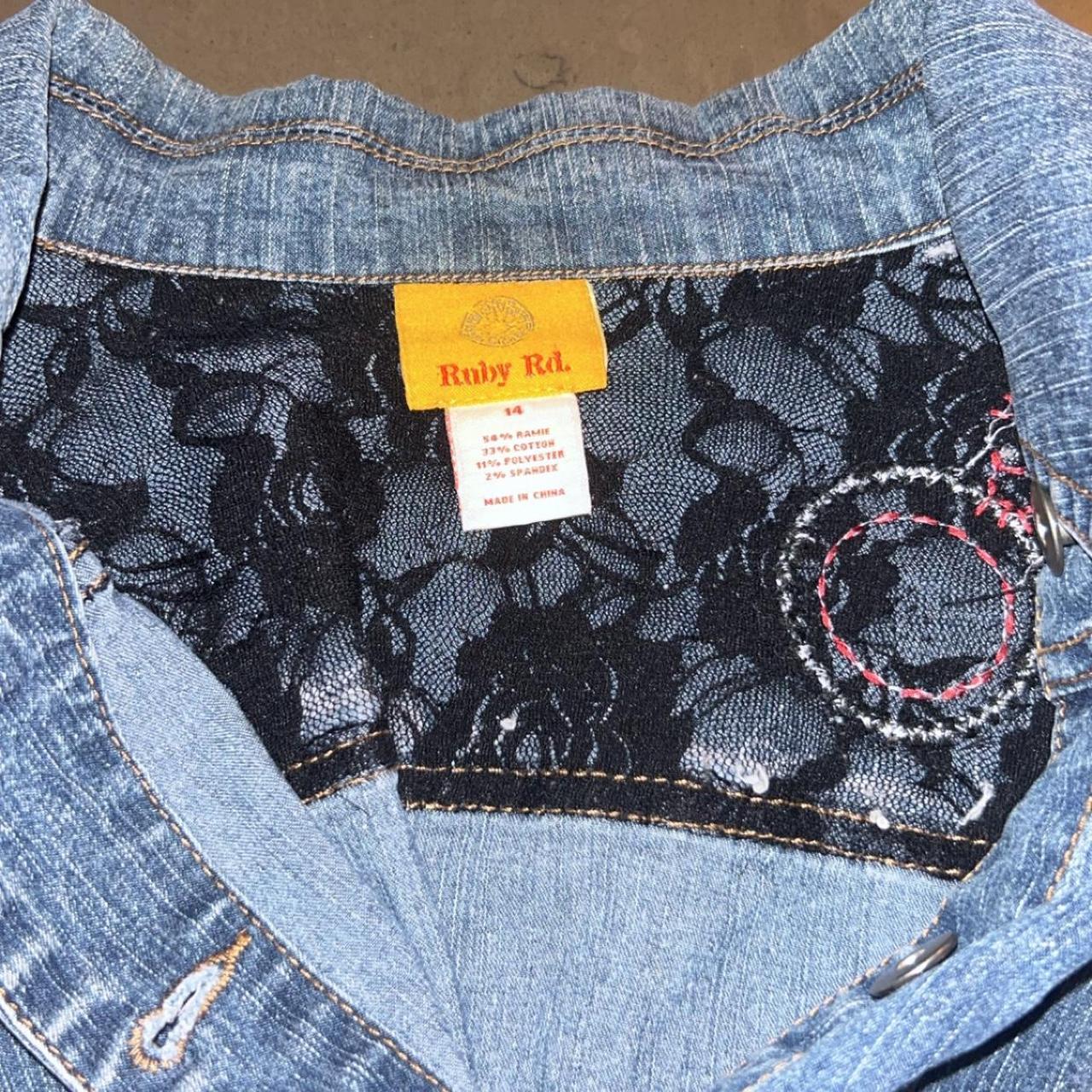 Ruby Rd. Women's Jacket - Blue/Multi - S – Blue d… - image 4