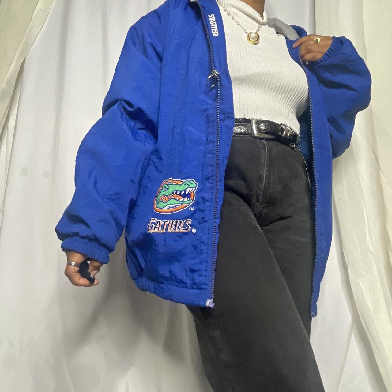 Vintage Florida Gators Puffer Jacket Size: - Depop