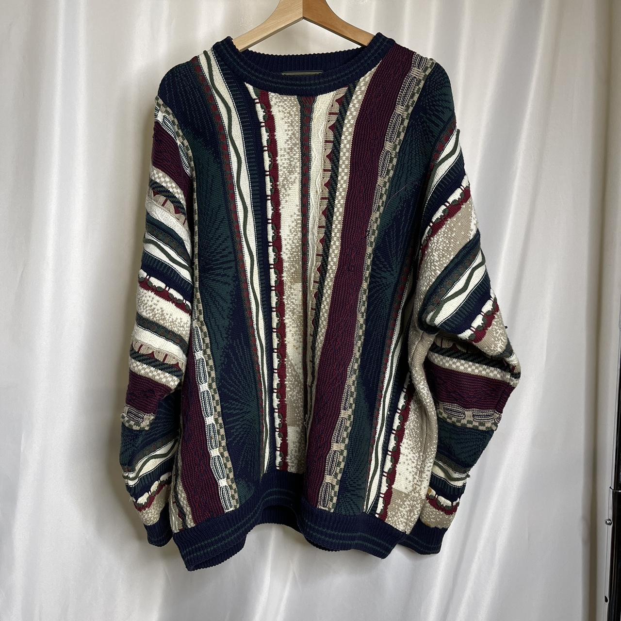 Vintage 90s Coogi Sweater Size Extra Large... - Depop