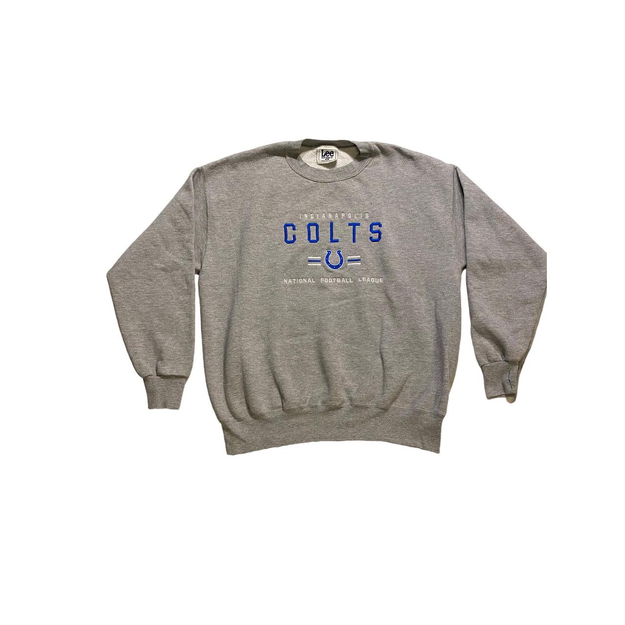 Vintage Indianapolis Colts Crewneck Sweatshirt - Depop