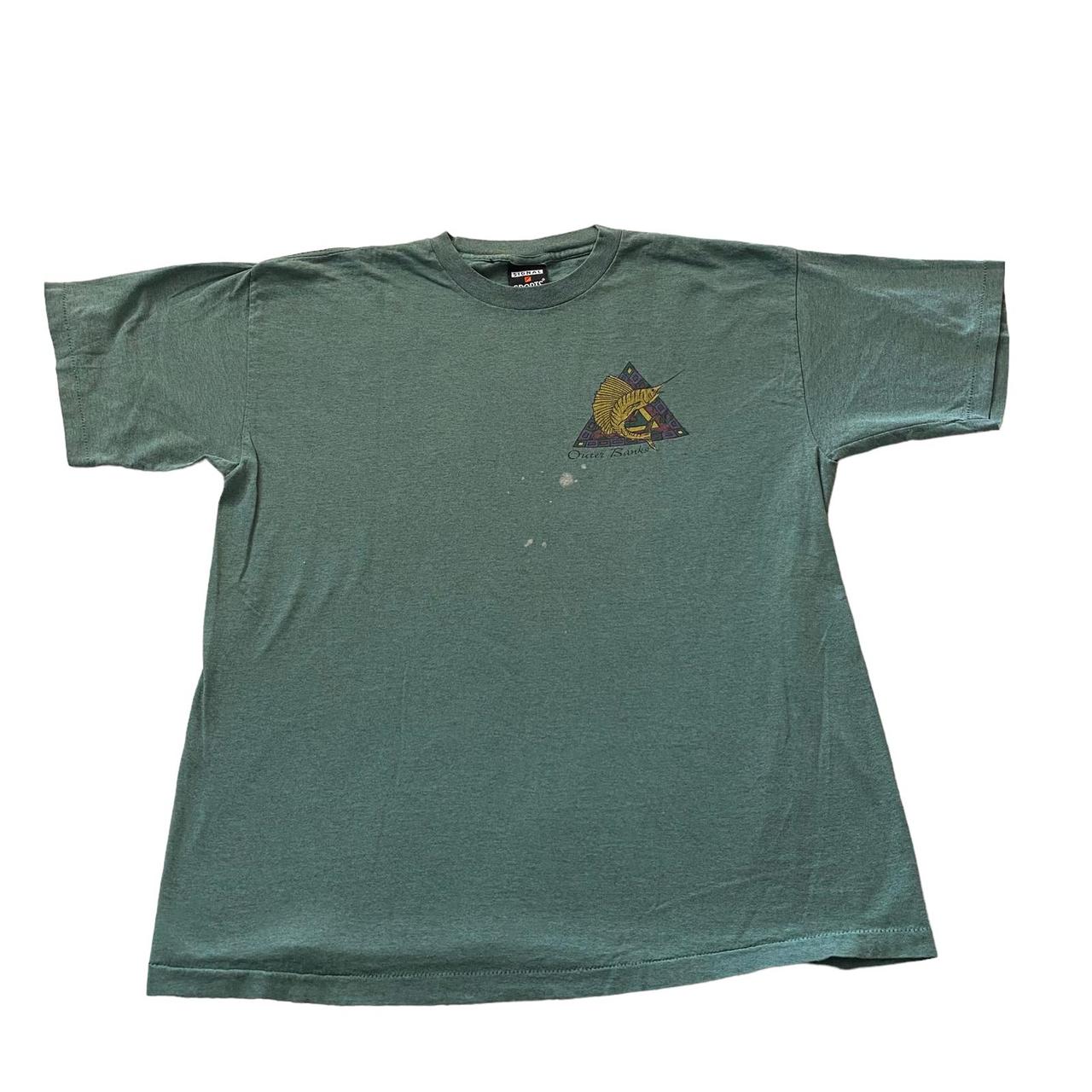 Outer Banks T-Shirt Fishing T Shirt Vintage Nature - Depop
