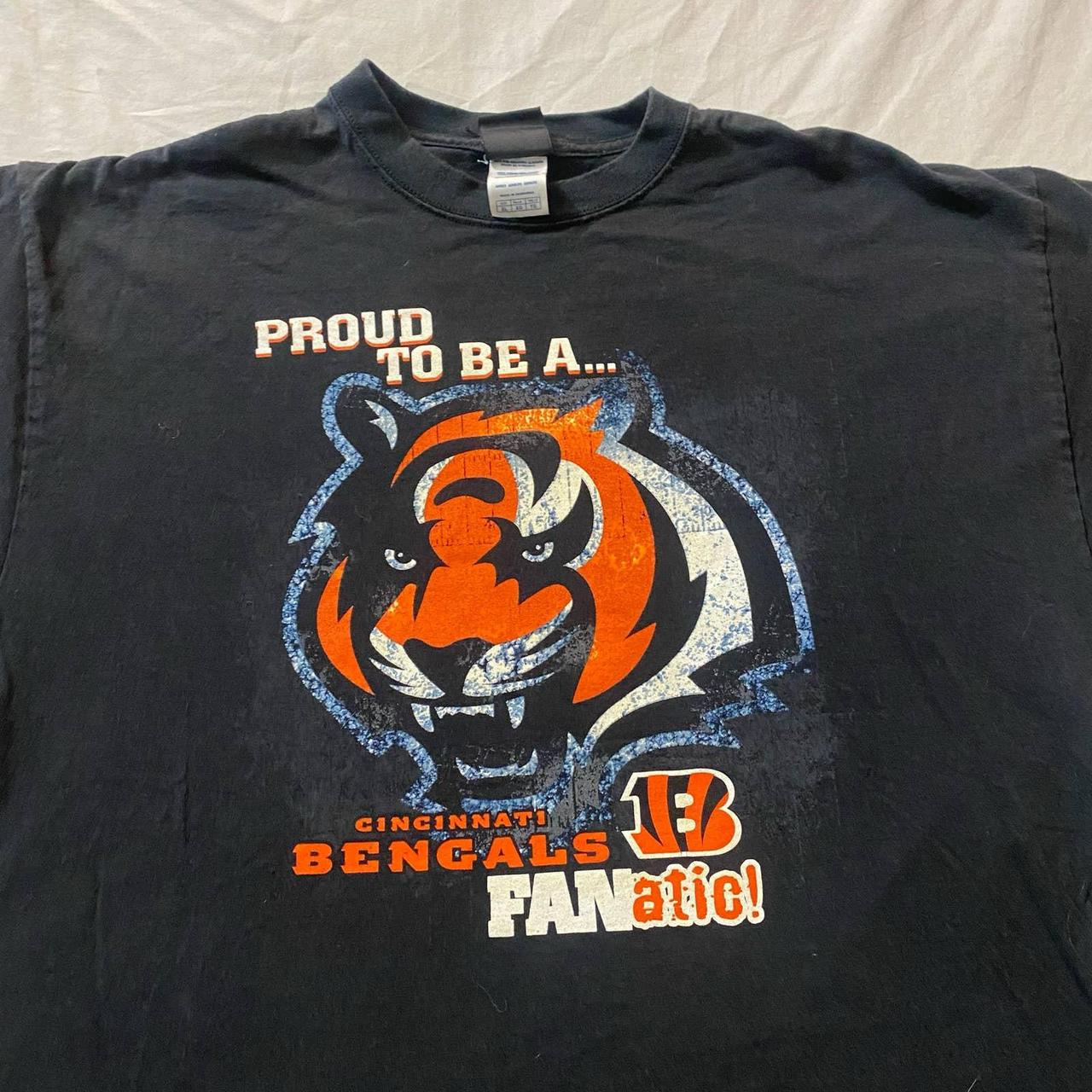 Cincinnati Bengals , NFL Team Apparel , Gray T Shirt - Depop