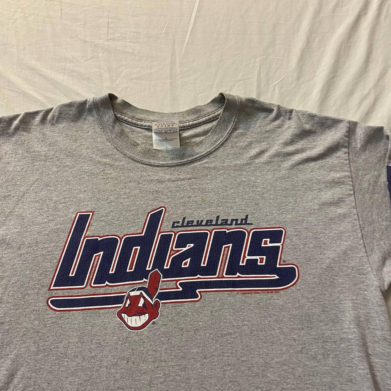 Cleveland Indians Long Sleeved Shirts Size Large - Depop