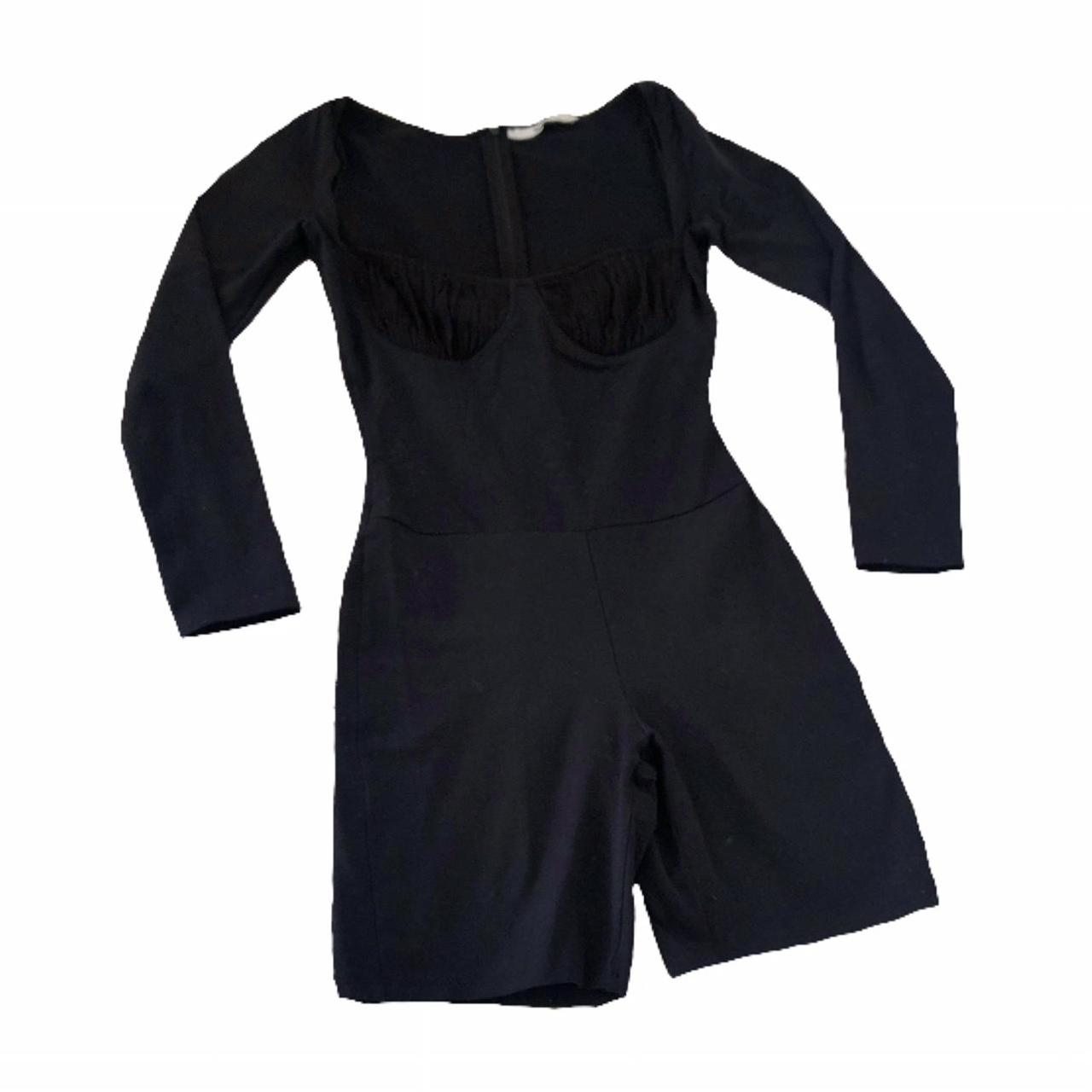 TankAir Studio Romeo Black bodysuit in size Medium... Depop