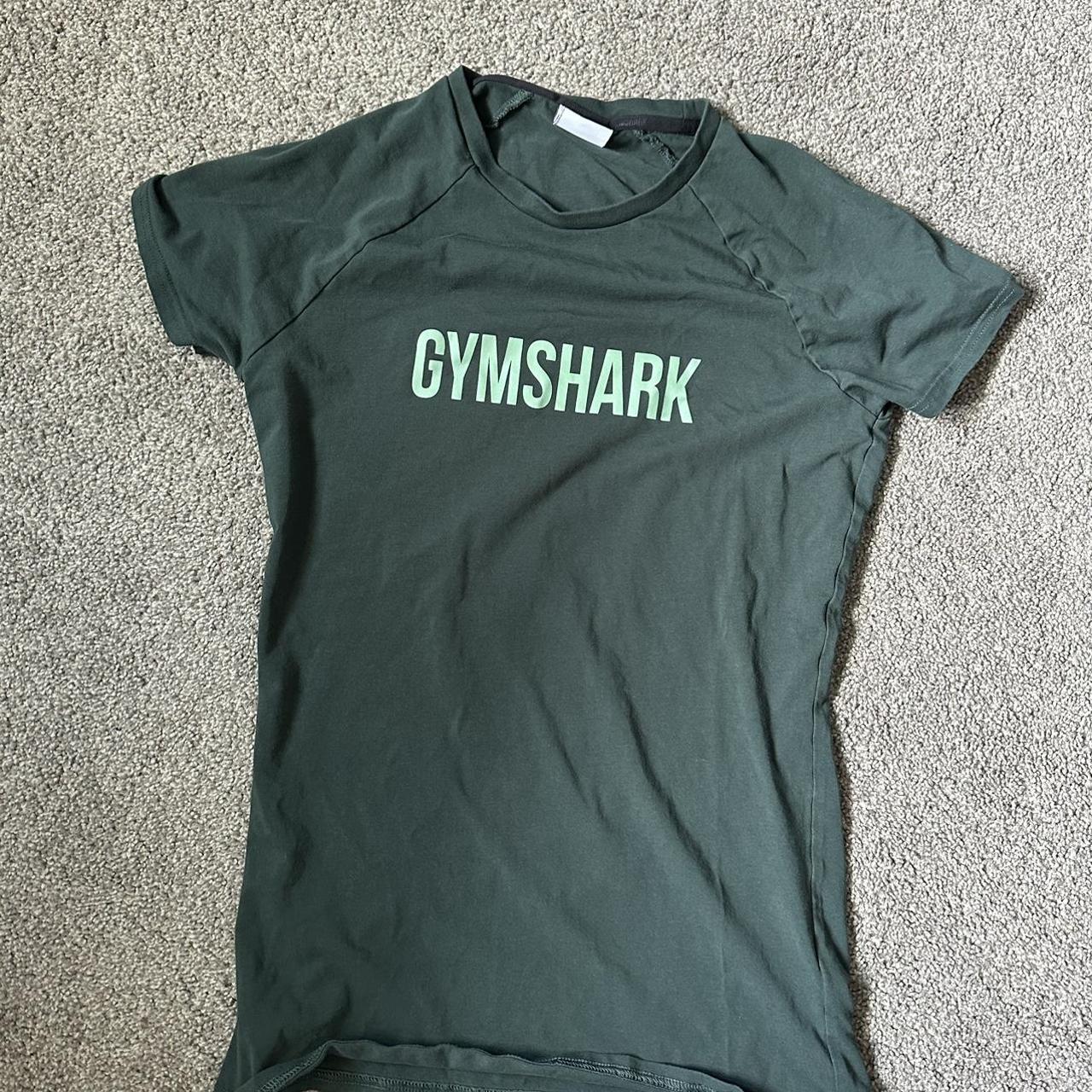 Gymshark compression muscle fit shirt Men’s size... Depop