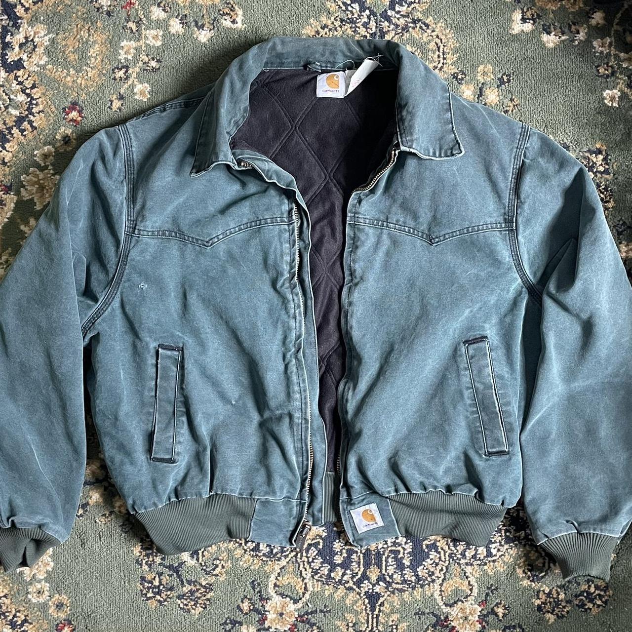 Carhartt サンタフェジャケット moss Lサイズ 至高の一着 カーハート サンタフェジャケット MOS 希少サイズ L Tall