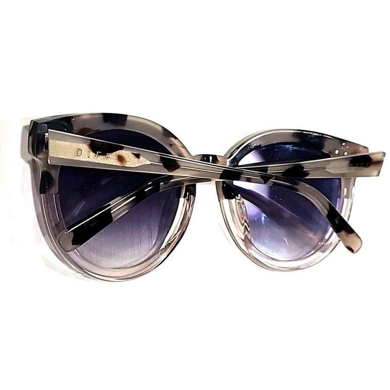 DIFF Women's Sunglasses - Grey – DIFF Gemma Gray … - image 8