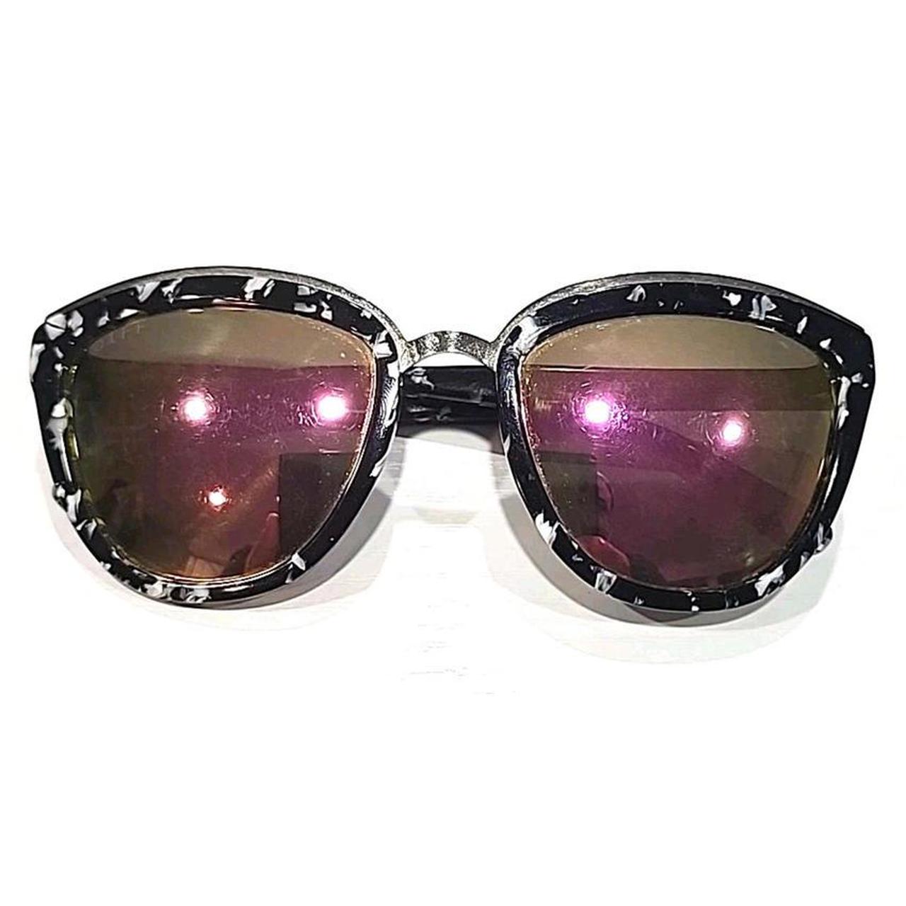 DIFF Women's Sunglasses - Black – DIFF Rose Black… - image 3