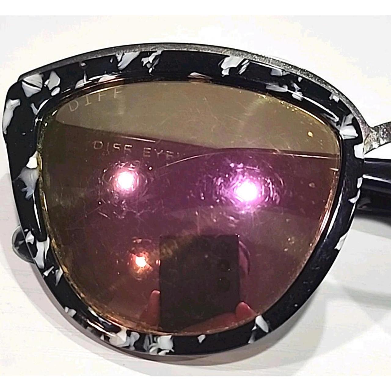 DIFF Women's Sunglasses - Black – DIFF Rose Black… - image 5
