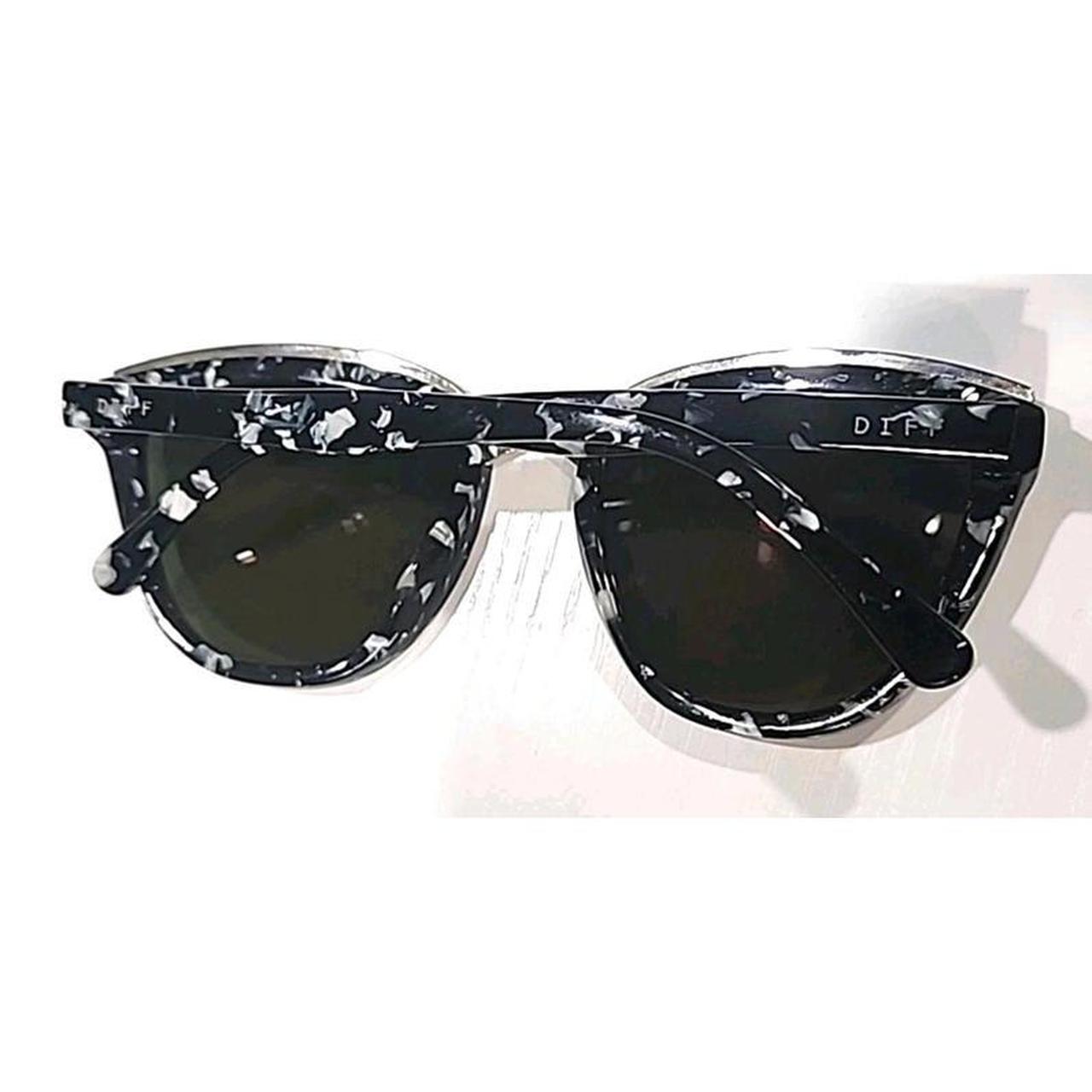 DIFF Women's Sunglasses - Black – DIFF Rose Black… - image 6