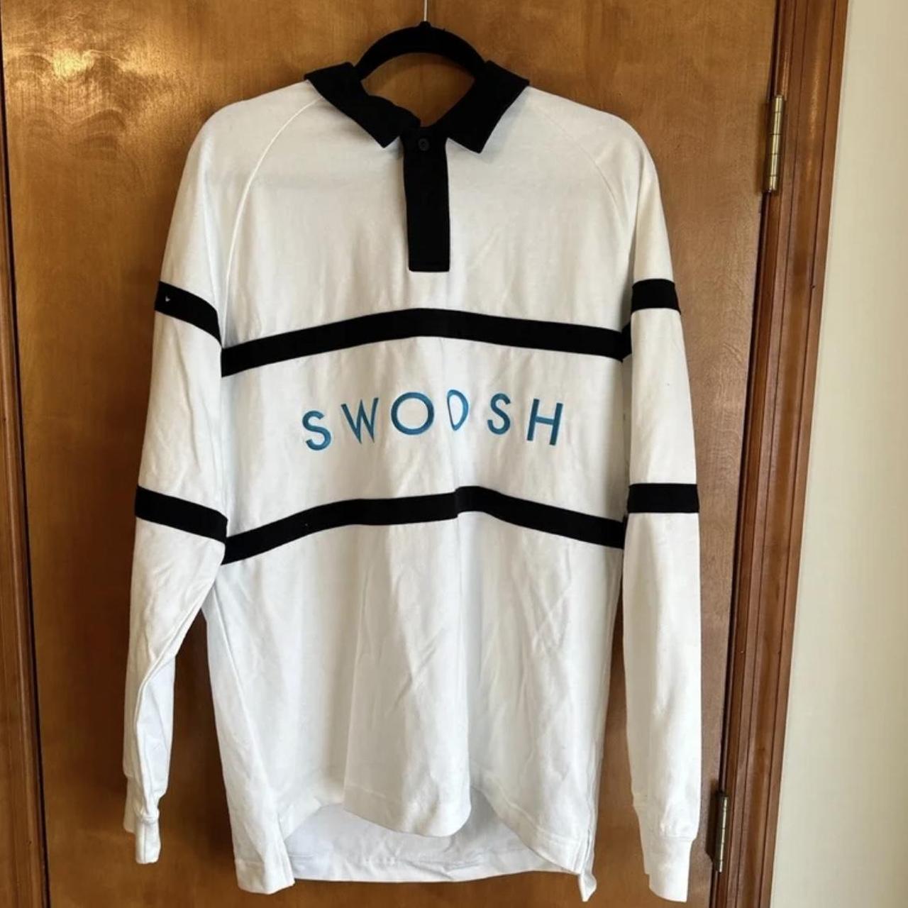 collared nike sweatshirt