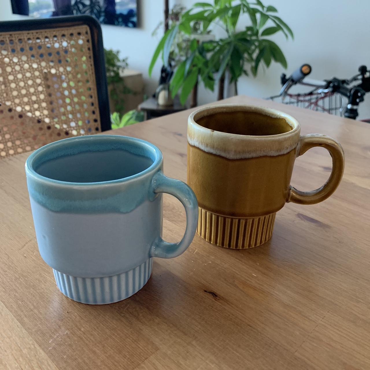 Blue And Brown Dinnerware 