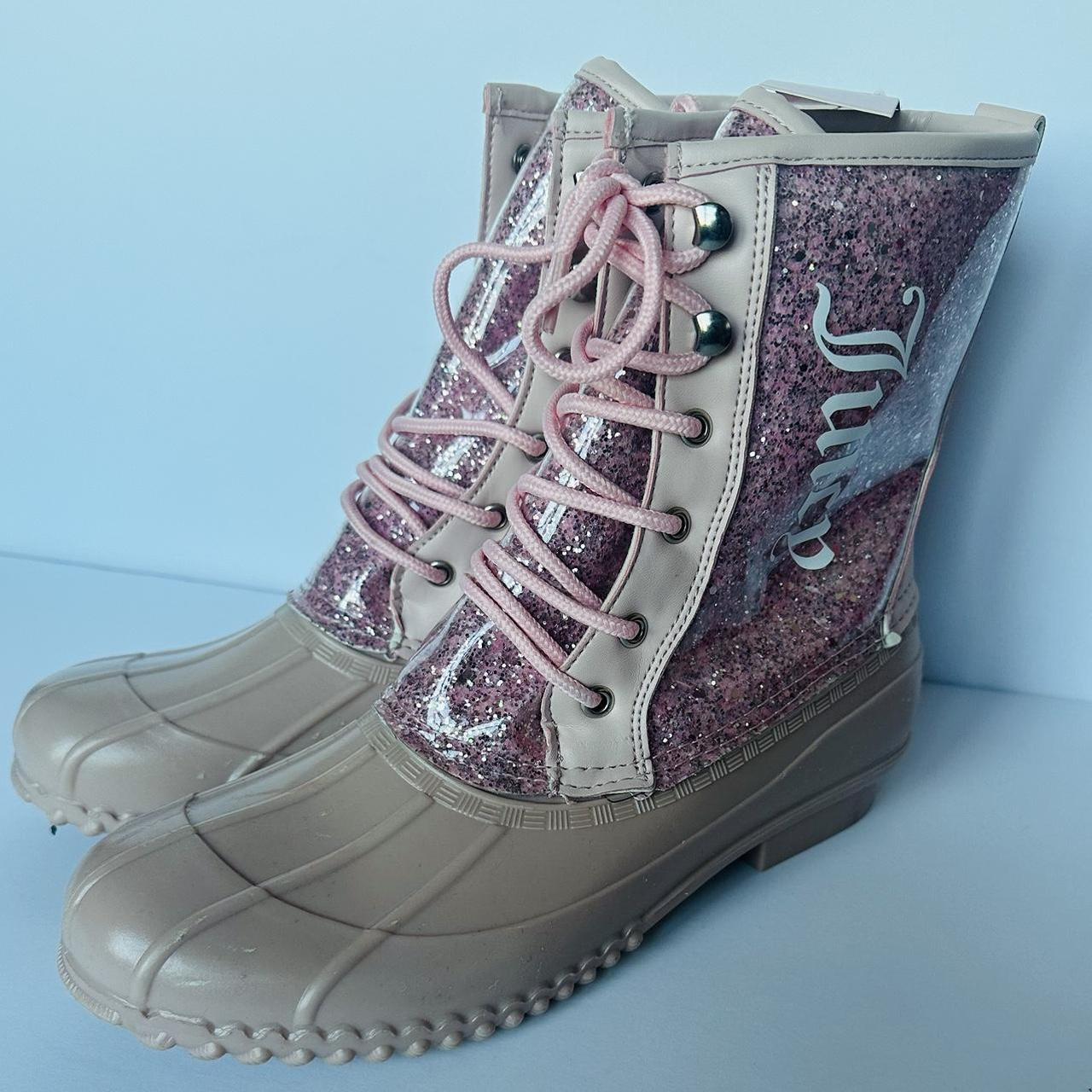 Womens glitter hotsell duck boots