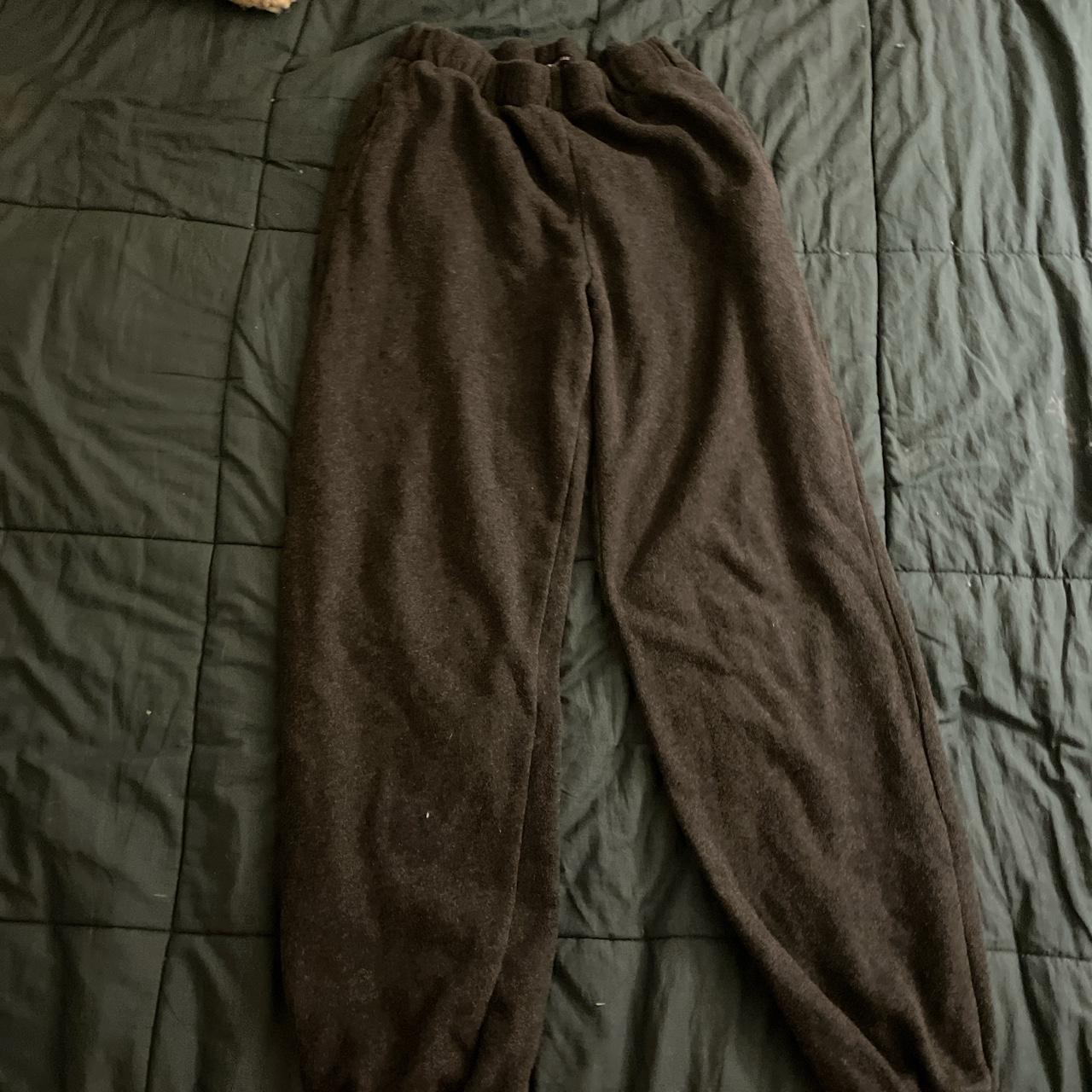Brandy Melville Gray Rosa Sweatpants Depop